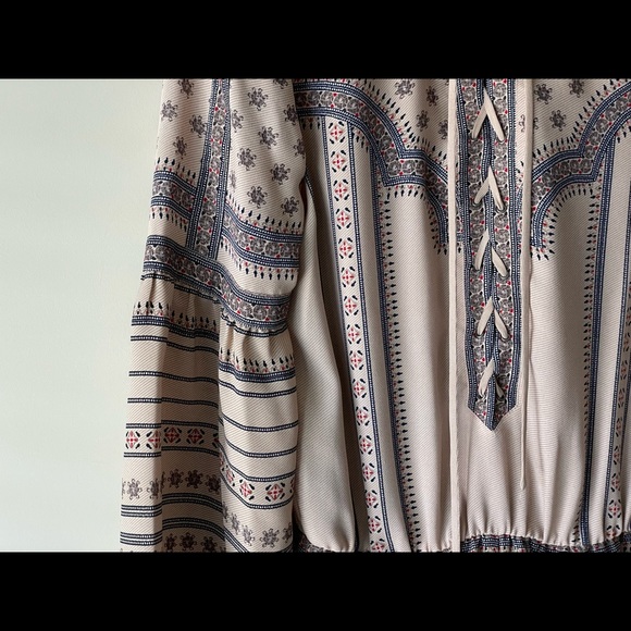 BCBGMAXAZRIA Boho Nancie Romper - Picture 4 of 9